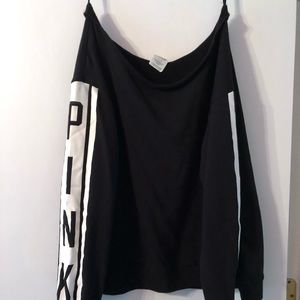 Victoria’s Secret Pink off the shoulder sweater